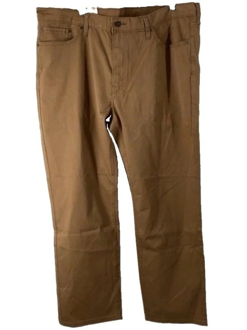 Levi's 541 Men’s 44x32 Tan Coin Pocket Denim Classic Athletic Tapered Leg Jeans